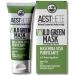 250ml Blackhead Face Mask For Women And Men With Green Clay And Zinc - Collagen Stimulating - Moisturizing Purifying Organic - Maxi Size - Sebum Regulator - Anti-Imperfections & Dilated Pores
