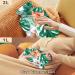 NAANLE Hot Water Bottle with Cover - Watercolor Palm Leaf & Flower | 2L Large | Menstrual Cramps Relief & Heat Therapy - Buy Online on GoSupps.com