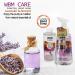 WBM Care Antibacterial Foaming Hand Soap Refill - Lavender & Almond Extracts - 13.5 Fl Oz (Pack of 3) - Buy Online on GoSupps.com
