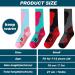 Kenning Kids Ski Socks - Winter Warm Long Knee Snow Socks for 7-12 Years Old Boys and Girls - Ideal for Snowboarding, Roller Skating, and Winter Activities - 4 Pairs, One Size - Buy Online on GoSupps.com