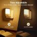 Yooshine Dimmable Night Light with Motion Sensor | LED Twilight Sensor for Children's Room & Hallway (Warm White) - 1 Piece International Shipping - Buy Online on GoSupps.com