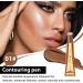 Contour Stick Makeup: Lightweight Cream Contouring Pencil with Cushion Applicator - 01# Contour - Buy Online on GoSupps.com