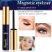 MENAKA 3D Magnetic Eyelashes with Eyeliner Kit - Natural Looking Reusable Magnetic Lashes - Easy to Apply - 10 Pairs + 4 Tubes - Buy Online on GoSupps.com