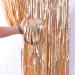 Dazzle Bright 3FT x 8FT Metallic Tinsel Foil Fringe Curtain - 2 Pack Champagne Gold for Party, Wedding, Baby Shower - Photo Booth Background - Buy Online on GoSupps.com