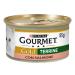 Purina Gourmet Gold - Pack of 24 cans of wet pâté with salmon for cats, 85 g each