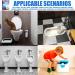 Toilet Bowl Cleaner 12pcs Toilet Cleaner Tablets Fizzy Foam Toilet Cleaner for Fresh Effective Toilet Limescale Remover Toilet Cleaning Heavy Duty Active Toilet Stain Remover Foaming Toilet Descaler - Buy Online on GoSupps.com