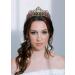 SWEETV Iridescent Crystal Queen Crown - Multicolored Wedding Tiara for Bride & Prom Headpieces - Buy Online on GoSupps.com