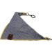 Vanclyde Sydney Dog Bandana - Stylish Blue-Yellow Half Triangle with Carabiner Closure | Size M | Best Accessory for Dogs - Buy Online on GoSupps.com
