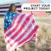 Tulip One-Step Tie Dye Kit Mini Patriot by Tulip - Buy Online on GoSupps.com