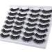 8D Fluffy False Eyelashes | Wispy Faux Mink Cat Eye Lashes - 14 Pairs Pack for Lightweight Glam - Buy Online on GoSupps.com