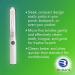 Brilliant Lumi Travel Sonic Toothbrush Replacement Heads - Round Micro Bristle Brush Heads 2 Pack - International Shipping Available - Buy Online on GoSupps.com