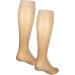 NuVein Sheer Compression Stockings - 15-20 mmHg Support for Women Medium Denier Knee High Closed Toe Beige Large - International Shipping Available - Buy Online on GoSupps.com
