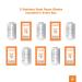 Van Der Hagen Men's Traditional Safety Razor Kit with 5 Blades - Chrome Finish - Buy Online on GoSupps.com