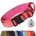 Joyal tactical dog collar |Dog collar with handle |Dog collar large dogs with QR code dog brand bright pink XL XL bright pink