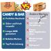 USA Sweets Box | 21 Gourmet Candies | Perfect for Birthdays & Parties | Top Imported Sweets | Best Gift Idea - Candy & Bar  - Buy Online on GoSupps.com