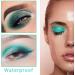 Green Eyeshadow Makeup Palette 9 Colors Matte Blendable Eye Shadow Palette Makeup Waterproof Long Lasting Highly Pigmented Colorful Shimmer Forest Green Eye Shadow Plattet for Women - Buy Online on GoSupps.com