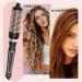 Thermal Brush 3 in 1 Set - Ionic Heated Round Curling Brush for Volume & Smooth Hair - Fast Heating Ceramic Curling Iron (Black) - International Shipping Available - Buy Online on GoSupps.com