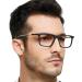 Shop OCCI CHIARI Blue Light Blocking Reading Glasses for Men | Stylish Computer Readers in Magnifications 1.0 to 3.5 - Buy Online on GoSupps.com