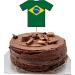 Brazil Football Party Food & Cupcakes Picks Decorations Toppers World Cup 2022 (pack of 14) - Buy Online on GoSupps.com