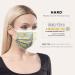 German-Made 100 Piece Disposable Face Masks | Type IIR & CE Certified | Triple Layer Filtration | Elastic Earloops | Smiley Design - Buy Online on GoSupps.com