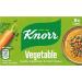 Knorr Vegetable Stock Cubes | Gluten-Free | 8x10g Single Cubes | Enhance Flavor in Vegetable-Based and Vegetarian Meals - Buy Online on GoSupps.com