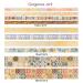 AEBORN Gold Vintage Washi Tape - Foil Washi Masking Tape Set with Gift Box - Aesthetic Decorative Tape Perfect for Bullet Journal  Scrapbook  DIY Crafts AGorgeous art - Buy Online on GoSupps.com