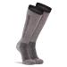 FoxRiver Snow Pack Over The Calf Merino Wool, 2 Pack, Skiing Socks 9-11.5 Black