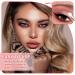 2PCS Glitter Smokey Eyeshadow Palette - Highly Pigmented Long Lasting Waterproof Makeup Gift Set for Women - Buy Online on GoSupps.com