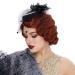 STfantasy 1920s Flapper Finger Wave Wigs - Blonde Mixed Hair for Women | International Shipping - Buy Online on GoSupps.com