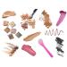 100 Pcs Plastic Cosmetic Spatula - Disposable Makeup Tools for Mixing and Sampling - Buy Online on GoSupps.com