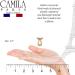 Camila Paris CP3084 French Hair Clip Set - 6 Extra Small Beige Girls Claw Clips - Fashionable Styling Hair Accessories for Women - Strong Hold Grip Clamp - Made in France - Buy Online on GoSupps.com