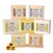 Pifito Melt and Pour Soap Base Sampler (7 lbs)  Jojoba Oil, Sweet Almond Oil, Mango Butter, Apricot Kernel Oil, Grapeseed Oil, Oatmeal, Clear (1lb ea)  Glycerin Soap Making Supplies