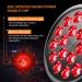 Aumtrly 2022 Red Light Therapy Lamp - 18 LED Dual-Chip 660nm Red & 850nm Near Infrared Light Therapy Device for Body and Face - Buy Online on GoSupps.com