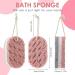 WLLHYF 3 Pcs Bath Sponge for Women - Large Size Body Scrubber for Deep Exfoliation | Shower & Bathing Accessories - Buy Online on GoSupps.com
