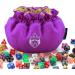 CardKingPro Immense - OCD Edition Dice Bags - Purple & Yellow - 15 Pockets - Capacity 200+ Dice - Ideal for Dice Hoarders - Buy Online on GoSupps.com