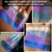 Afflano Multichrome Eyeshadow Palette - Purple Blue Metallic Makeup with Chameleon Sparkle Glitter - Highly Pigmented Holographic Shadows - Buy Online on GoSupps.com