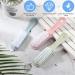 9-Piece Handle Grip Nail Brush Set for Cleaning - Manicure Tools for Toes and Nails - Men and Women - Green, Pink, Blue - Buy Online on GoSupps.com