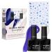 Mylee Gel Nail Polish Duo Colour Set 2x10ml Crete Retreat Salon Quality Kit with Nail Art Stickers UV/LED Manicure Pedicure for Professional Salon & Home Use Long Lasting & Easy to Apply