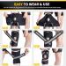 Buy CAMBIVO Knee Brace for Pain Relief | Adjustable Compression Support for Men & Women | Side Stabilizers for Gym & Running - Buy Online on GoSupps.com