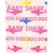Baby Shark Glitter All Over Print Girl's T-Shirt - Pink, 1-2 Years - Buy Online on GoSupps.com