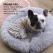 KYEESE Stretchy Dog Pajamas for Small Dogs - Striped 4 Legged Jumpsuit for Hair Shedding Cover - XL - Ivory Brown - Buy Online on GoSupps.com