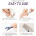 F3 Systems Stainless Steel Callus Remover for Thick Callus and Cracked Feet - Professional Foot Care Tool for Removing Hard Skin and Exfoliating Feet - Buy Online on GoSupps.com