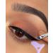 Angled Eyeliner Brush & Silicone Tool Set | Winged Eyeliner Aid & Stencils | DogieLyn Precision Liner Brush - Buy Online on GoSupps.com