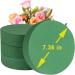 Crafare 7.5Inch 8pc Round Wet Floral Foam Bricks DIY Kit for Spring Flower Arrangement - Buy Online on GoSupps.com