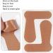 Cushioned Hammer Toe Separator Splints - 10pcs Toe Tape Straps & Splint Fixation for Turf Toe - Breathable Toe Straightener & Protectors - Buy Online on GoSupps.com