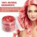 Magic Master Hair Color Wax - Red Temporary Hairstyle Cream for Men & Women | Perfect for Parties Festivals & Cosplay - Buy Online on GoSupps.com
