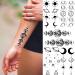 Realistic Space Planets Chain Temporary Tattoos - Shegazzi 15 Sheets for Men, Women, and Kids | Solar System Moon Sun Star Fake Tattoo Sticker - Buy Online on GoSupps.com