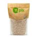 Yupik Organic Barley Flakes 1 kg Non-GMO Vegan Kosher Steamed Rolled & Lightly Roasted Whole Barley Grains Source of Fiber & Iron Alternative to Oats Ideal for Cooking & Baking 1 kg (Pack of 1)