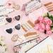 Bridesmaid Proposal Gift Set: Cosmetic Makeup Bag, Hair Ties, Sunglasses & Invitation Card - Sweet Theme - Buy Online on GoSupps.com