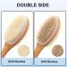 2 Pack Bath Brush Set: Long-Handled Luffa Brush & Double-Sided Bristle Brush with Hooks - Buy Online on GoSupps.com